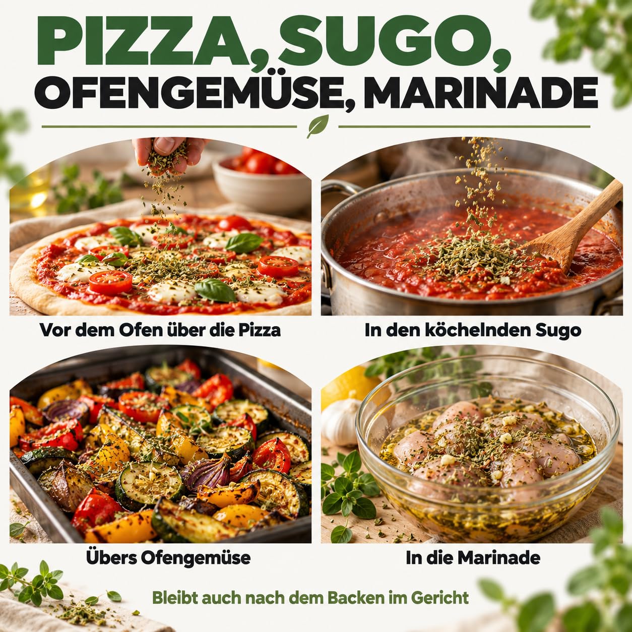 GiDeli Oregano 20kg in Eimer - Getrocknete Oregano Blätter- Türkisches Gewürz für Italienische Küche - Pasta Fisch Pizza Suppen Salat und Fleischgerichte