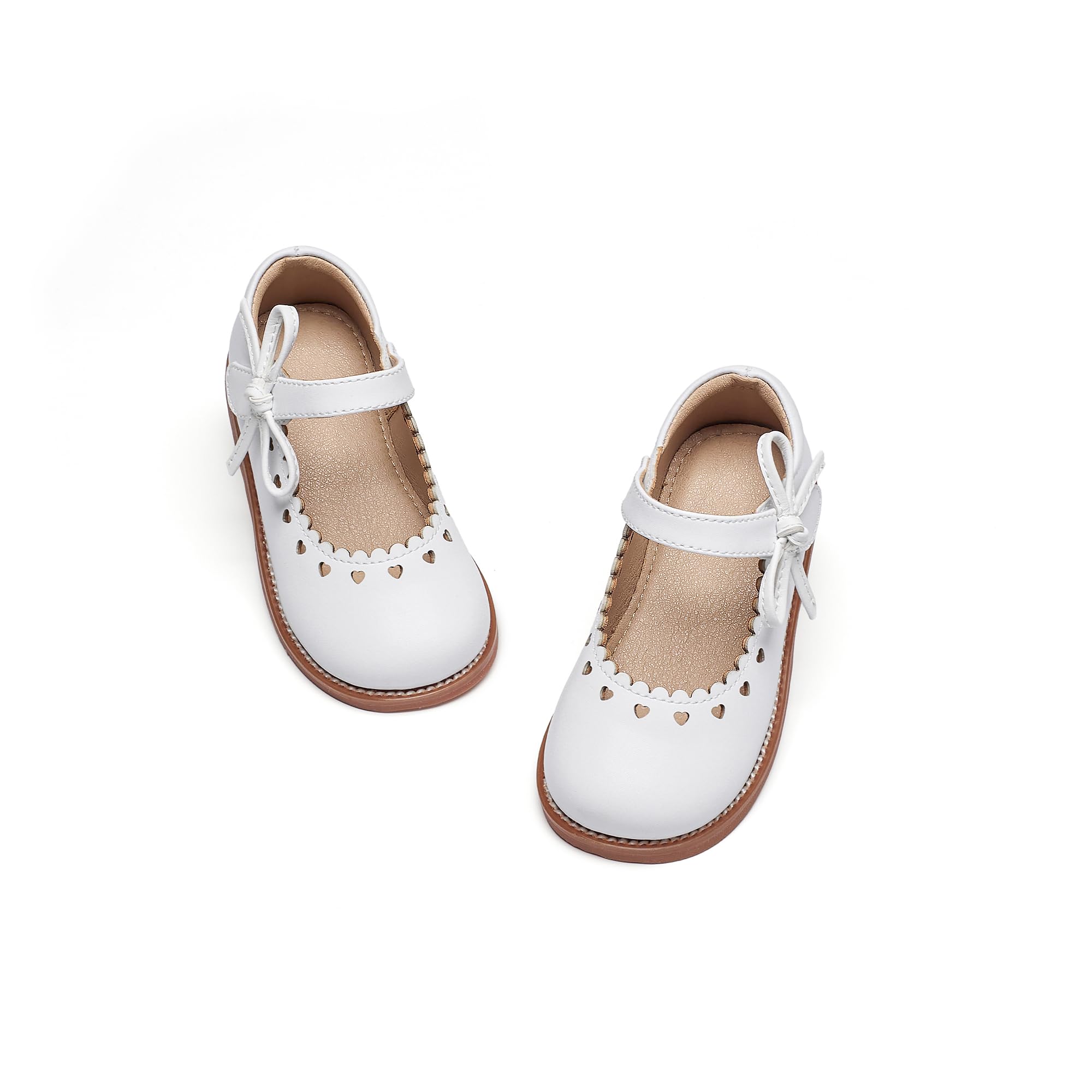 Flaryzone Toddler Girls Mary Jane School Uniform Oxfords Dress Shoes Flats