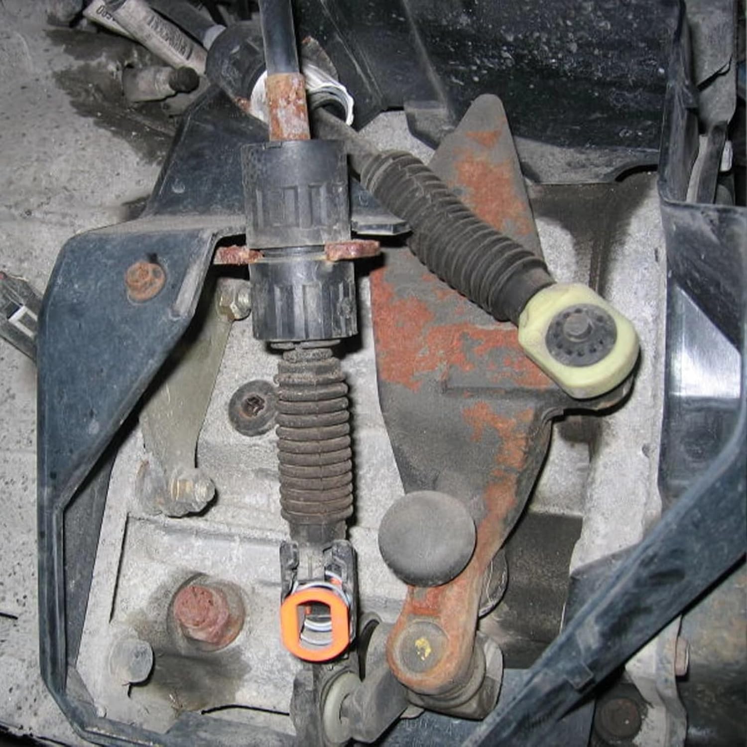 Transmission Cable Compatible With Figo 2010 Manual Shifter Repair Kit Gear Shift Lever Oil Seal Bushing Lever End