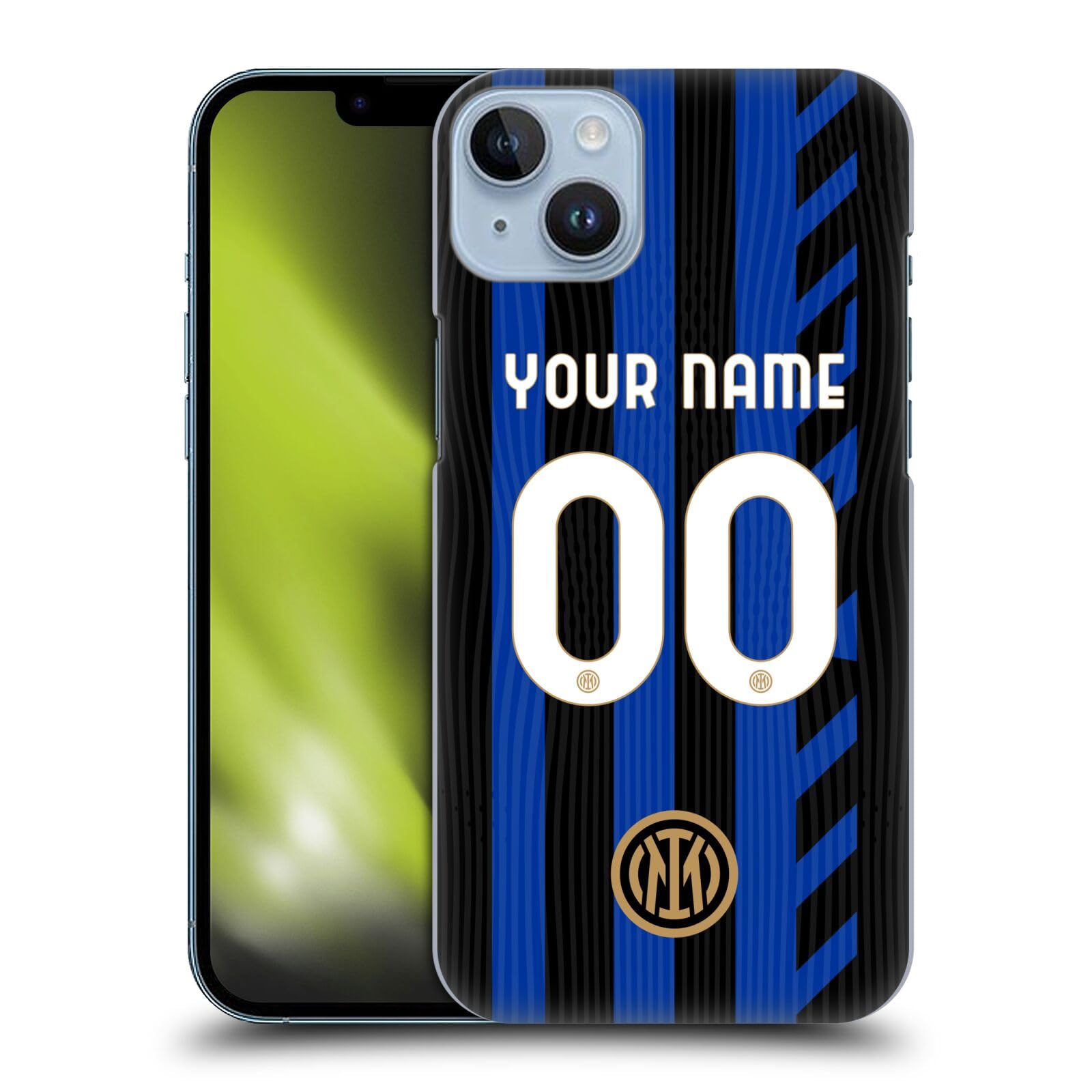 Coque Inter Milan pour iPhone 14 Plus Head Case Designs personnalisable - 8