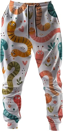 Fashiononly Abstract Zebra Joggers Sweatpants Sweat Pants Men Women Casual Streetwear Style