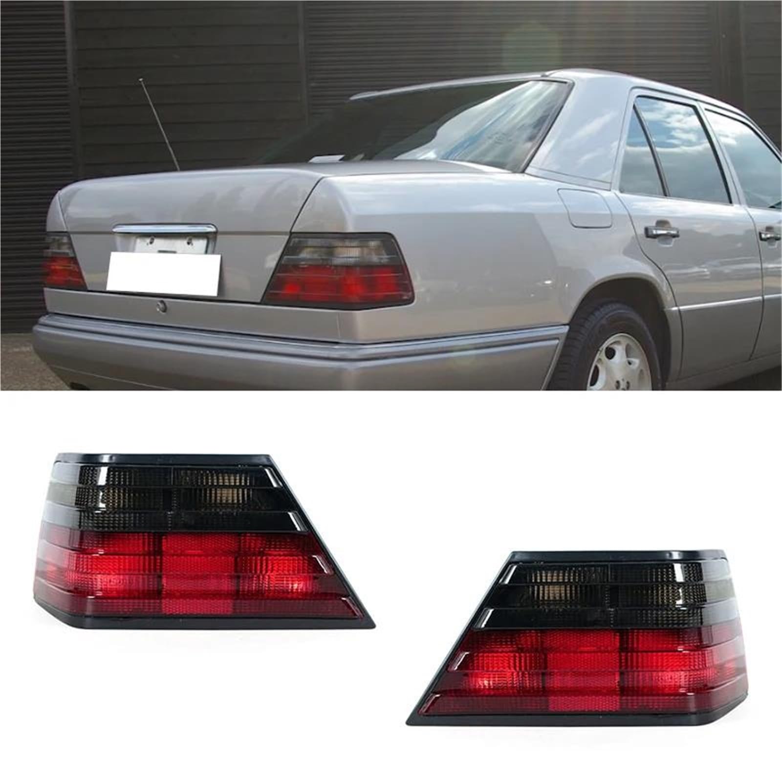 fanali posteriori dell'auto Lampadine Per Luci Parcheggio Indicatori Direzione Indicatori Direzione Freni Retromarcia Luci Posteriori Non Per W124 Classe E 1986-1995(Left)