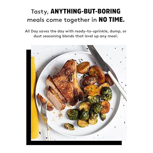 Miniatura 5 de All Day Mezcla de condimentos de hierbas brillantes y cítricas  Mezcla de especias multiusos para verduras, salsas y ensaladas  Revive las sobras