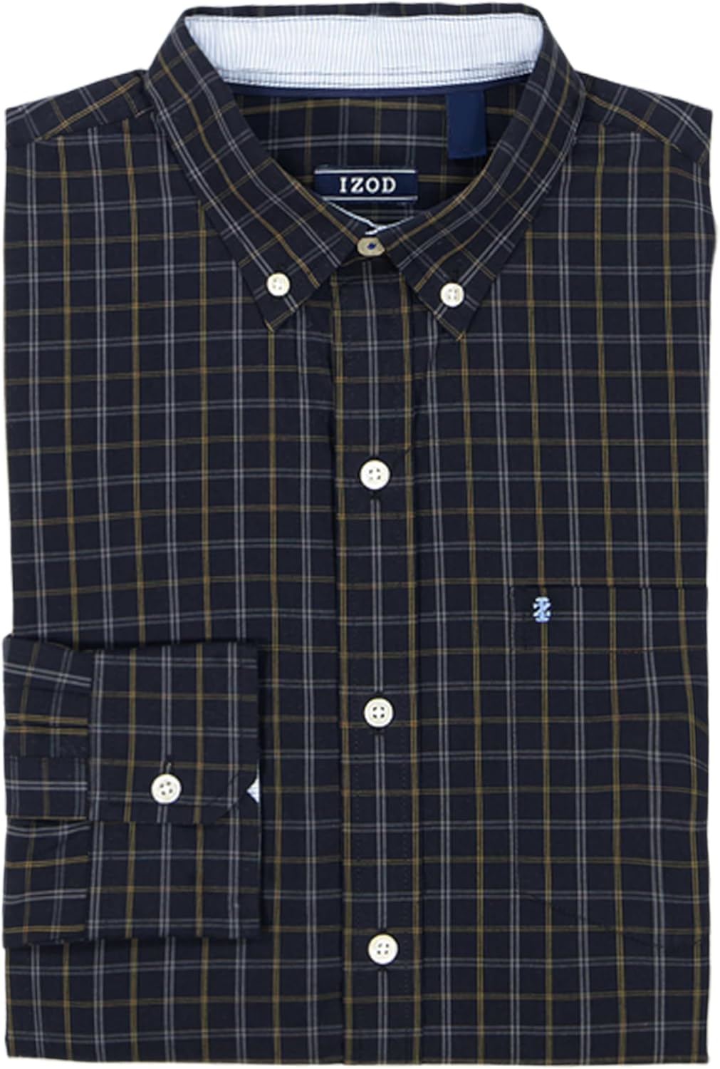 Izod Mens Performance Comfort Long Sleeve Shirt - Image 4