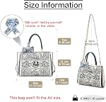 FOXLOVER Leather Purses for Women Vintage Embroidery Top-Handle Handbag Crossbody Womens Handbag Anti Theft Ladies Tote