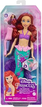 Disney Prenses Muhteşem Renk Değiştiren Saçlı Deniz Kızı Ariel, 3 yaş ve üzeri, HLW00
