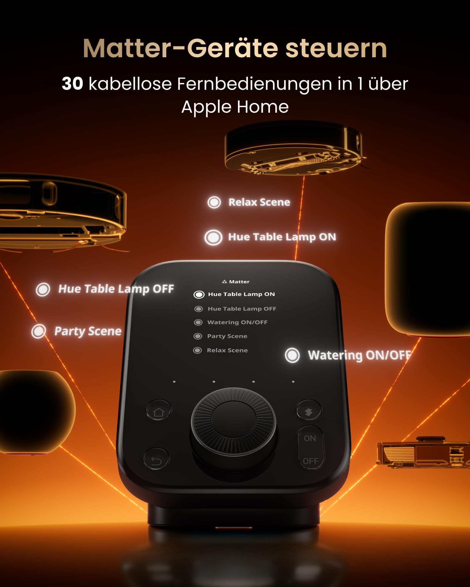 SwitchBot Hub 3 Smart Home Hub Matter Support Smart IR Bluetooth Fernsteuerung WLAN Thermometer Hygrometer 2,4 GHz Alexa HomeKit Google Home IFTTT