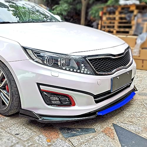 Vista 30 de Kit universal de 4 piezas para parachoques delantero, alerón de labio divisor de parachoques delantero, kit de cuerpo divisor de labio compatible