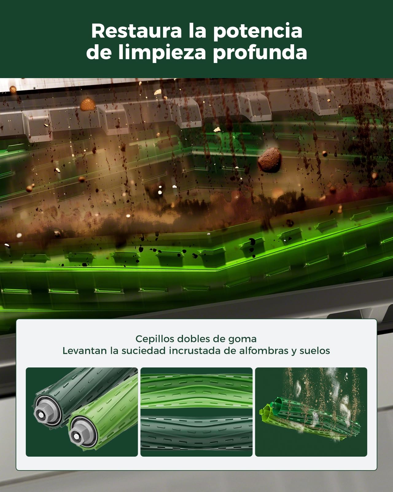 21 Juego de Accesorios para iRobot Roomba MAX 705/706 Combo Robot Aspirador: 2 Cepillos Principales, 2 Limpiadores de Rodillos, 6 Cepillos Laterales, 4 Filtros HEPA, 6 Bolsas de Aspiradora, 1 Cepillo