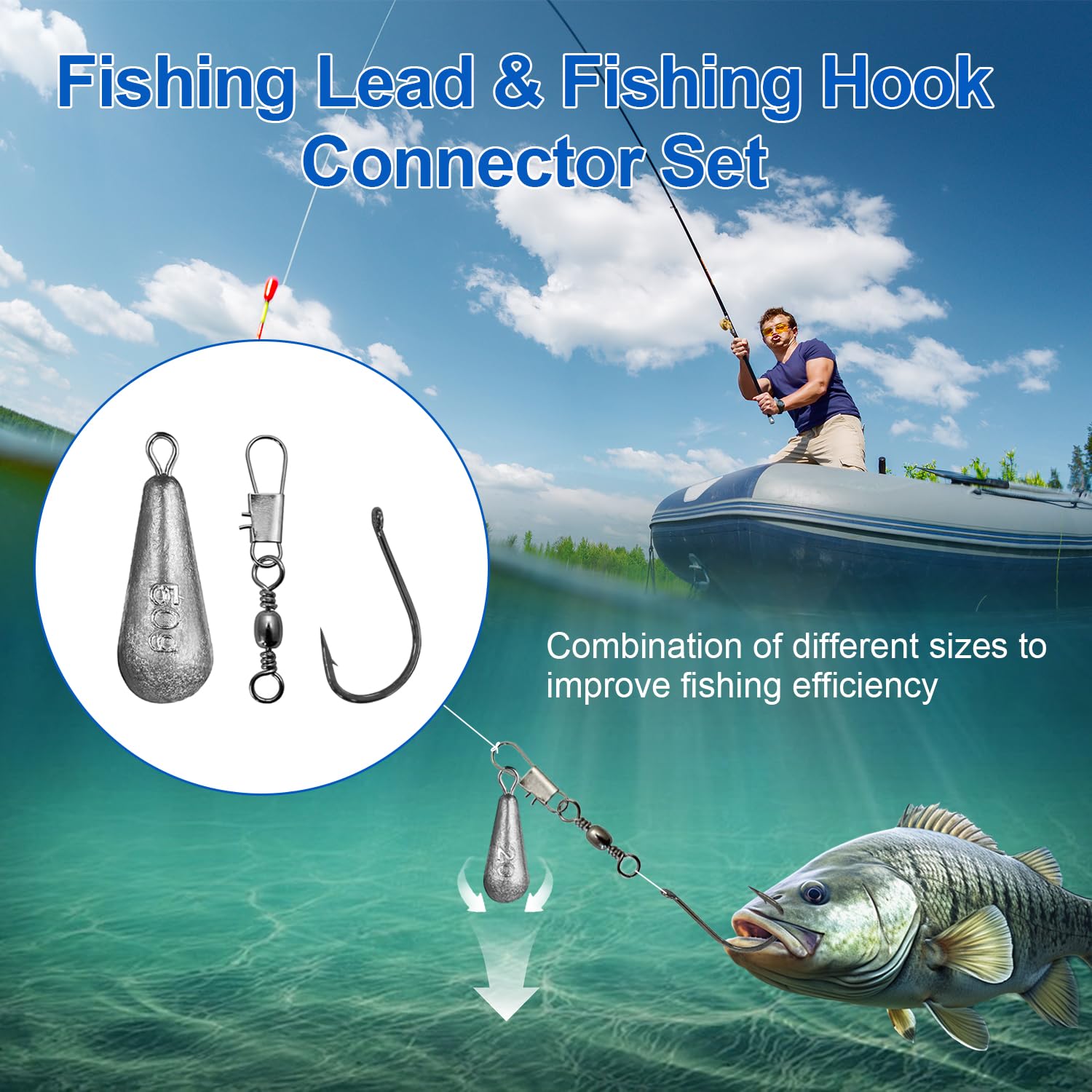 Lot De 20 Perles De Montage Pour La Pêche - Émerillons Pour