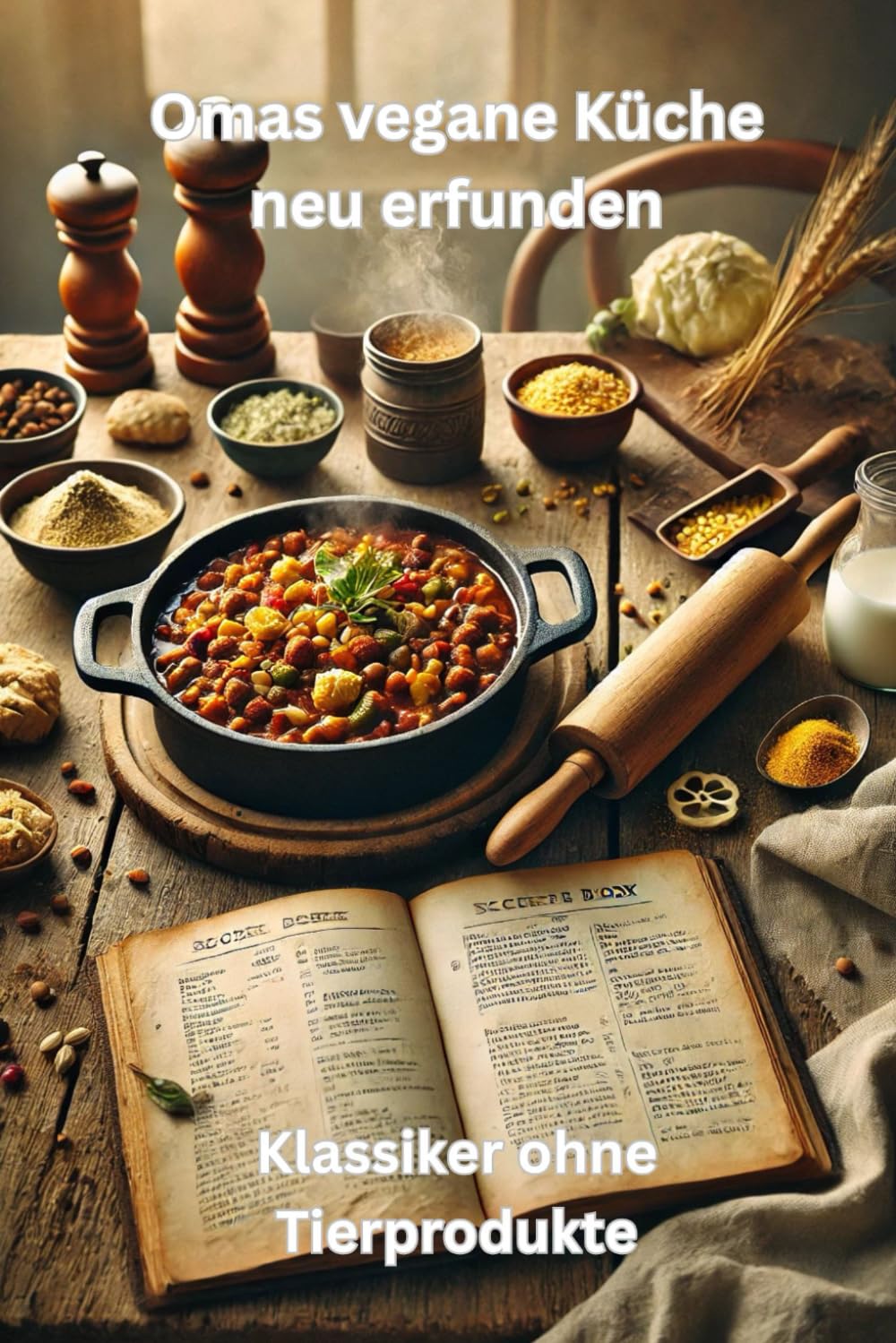 Omas vegane Küche neu erfunden: Klassiker ohne Tierprodukte – cholesterinfrei und verdauungsfreundlich