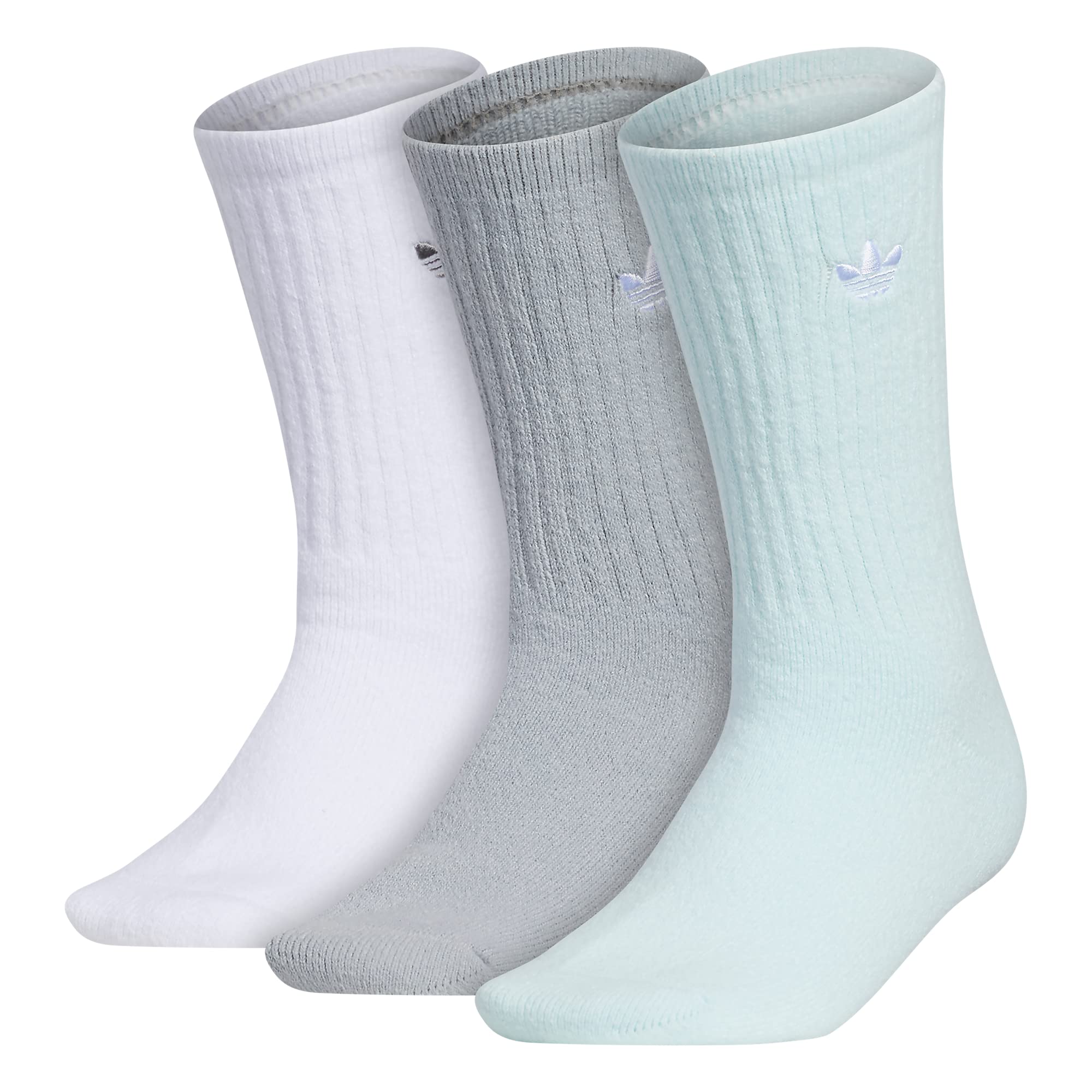 adidas Women's Super Soft Cushy Comfort Cozy Socks (3-Pair)