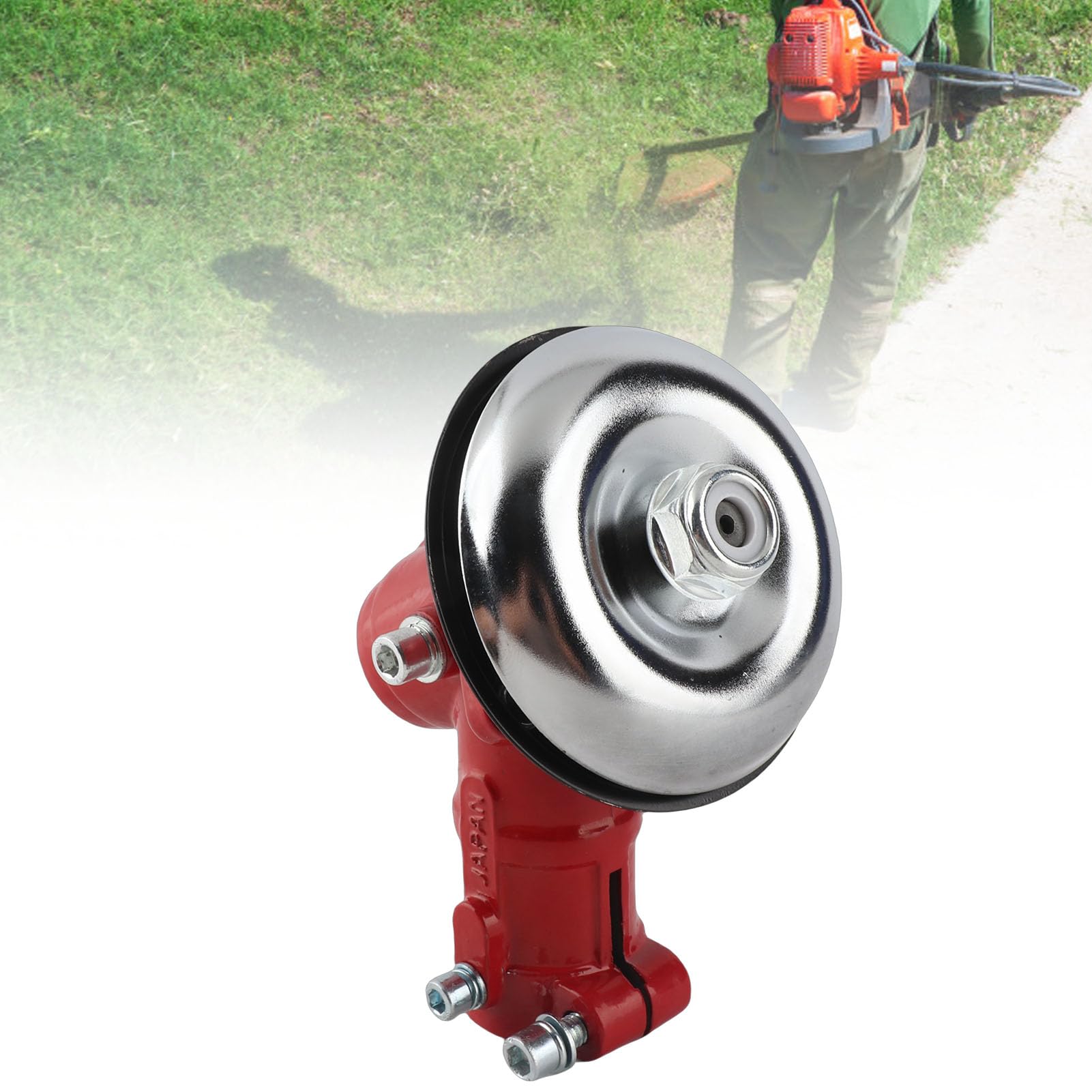 Decespugliatore Sostituisci testata Riduttore Riduttore diametro 26mm Ricambi per tosaerba Utensili da giardino Rosso (9 denti)