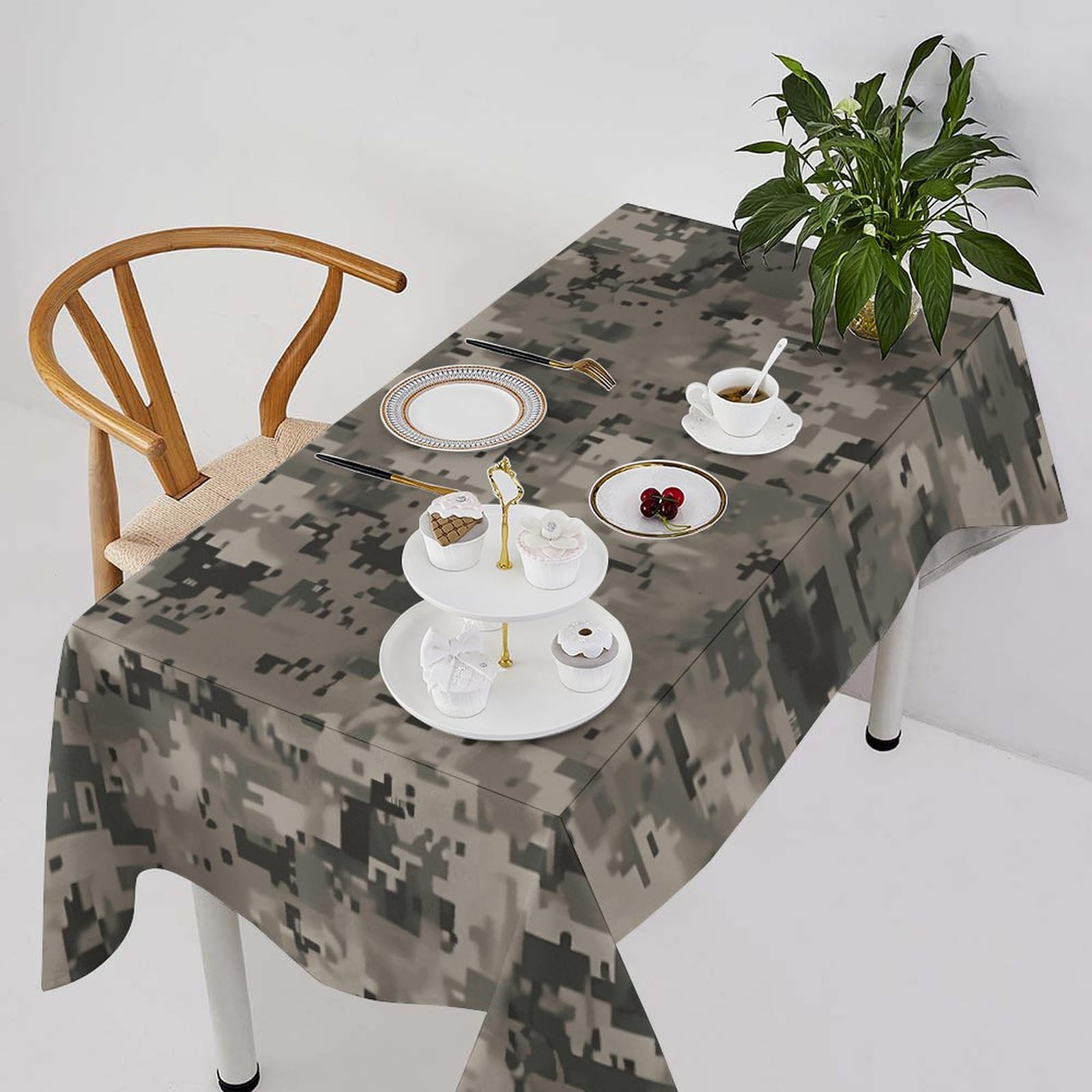 Nappe lourde camouflage rectangulaire 140x279,4cm motif militaire