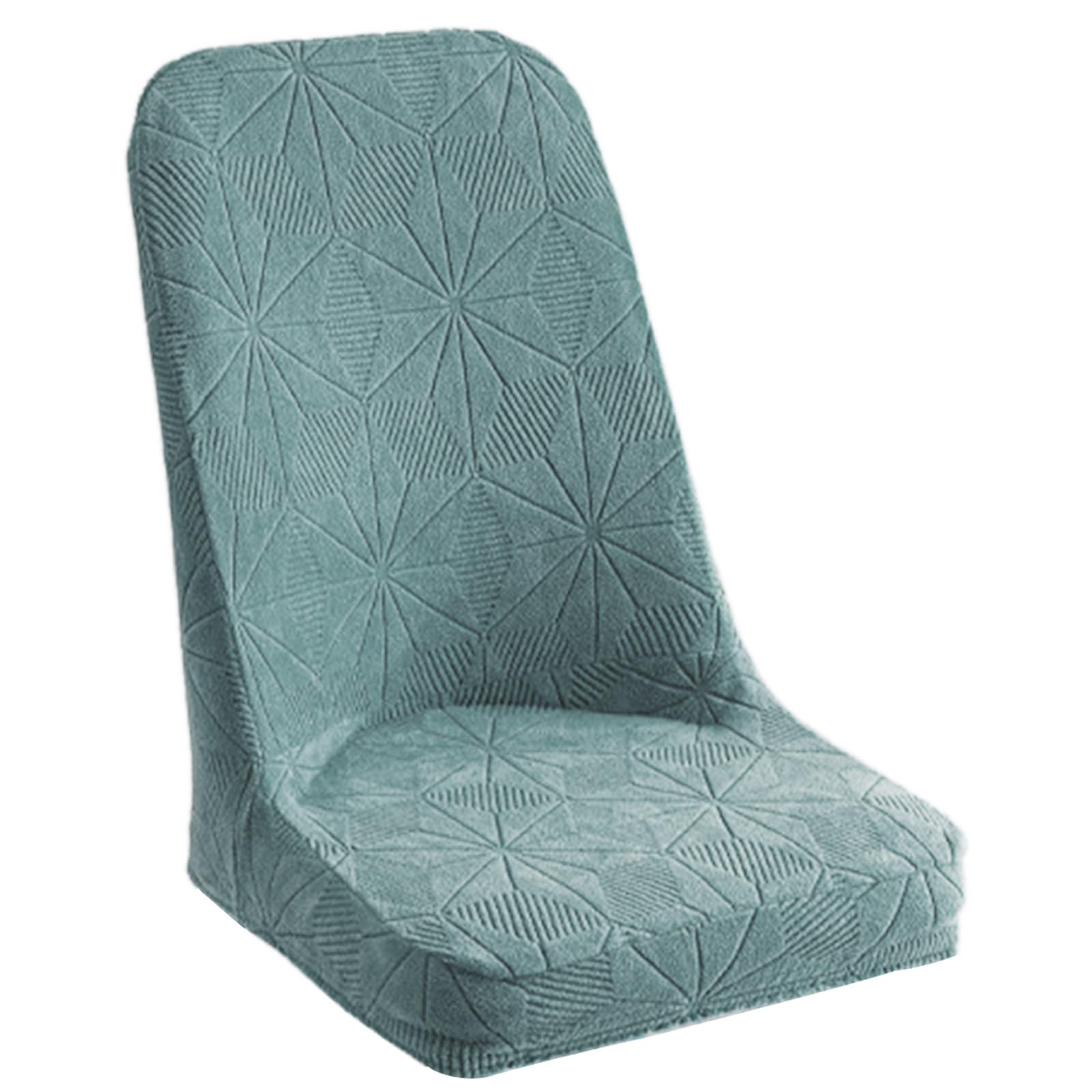 Carotoe Pine Green Chair Cover For Dining Room Chair Slipcover Kitchen Wedding Hotel Banquet Decoration Seat Protector Wedding Covers