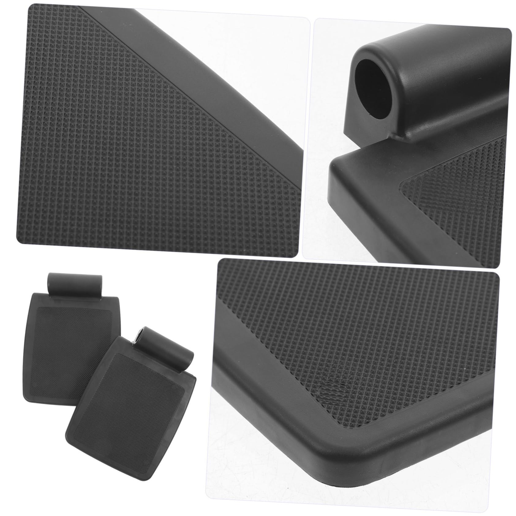 Healeved 8piezas Reposapiés Para Sillas De Ruedas De Pedales Resistentes De Fácil Instalación Accesorios Para Movilidad Soporte Estable y Duradero