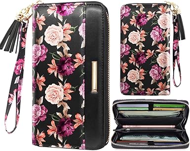 womens floral wallets