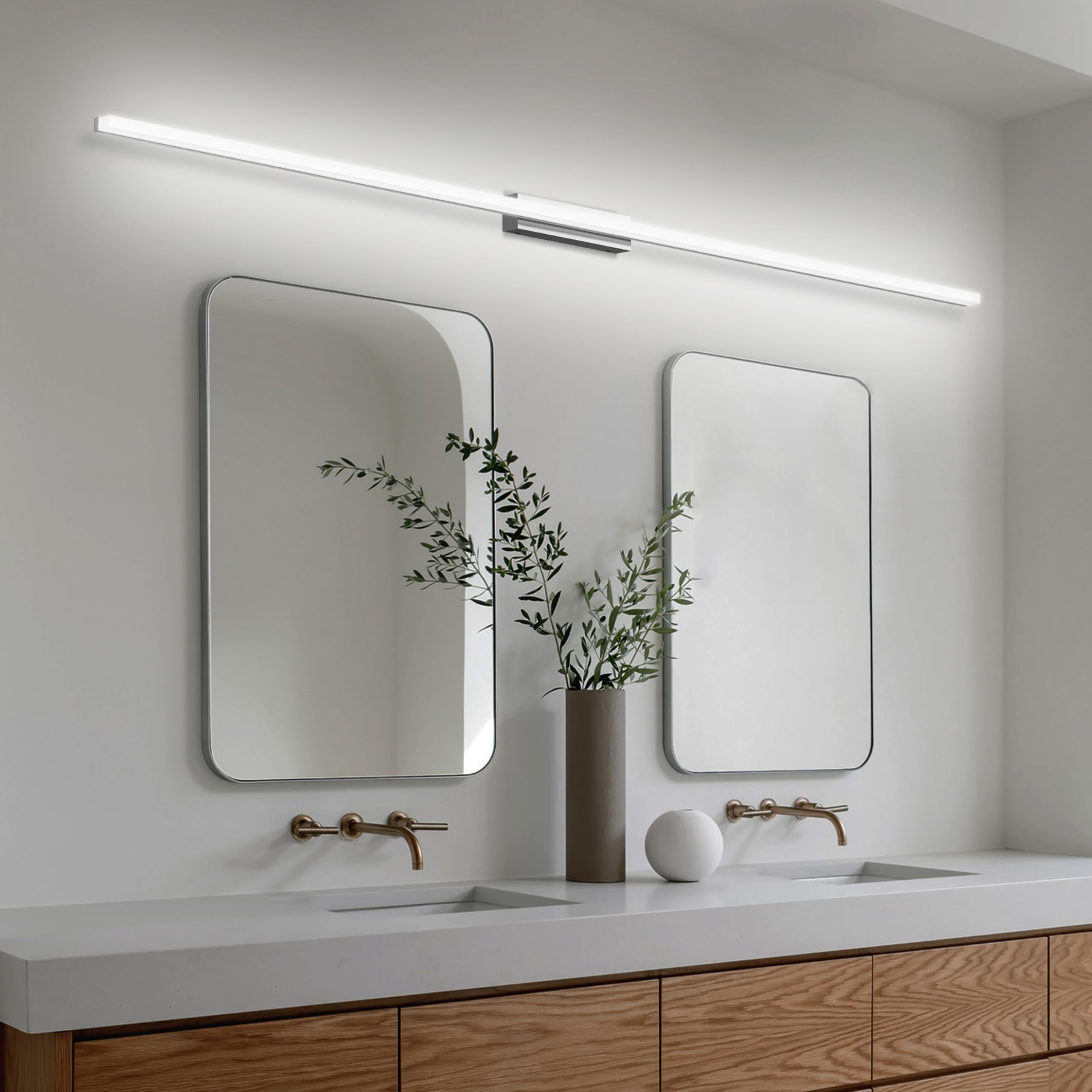 LED Spiegelleuchte Badezimmer 150CM IP44 Kaltes Weiß 6000K 36W Wandleuchte