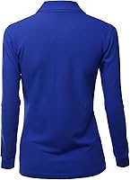 Vista 3 de Polo de lujo de manga larga para mujer