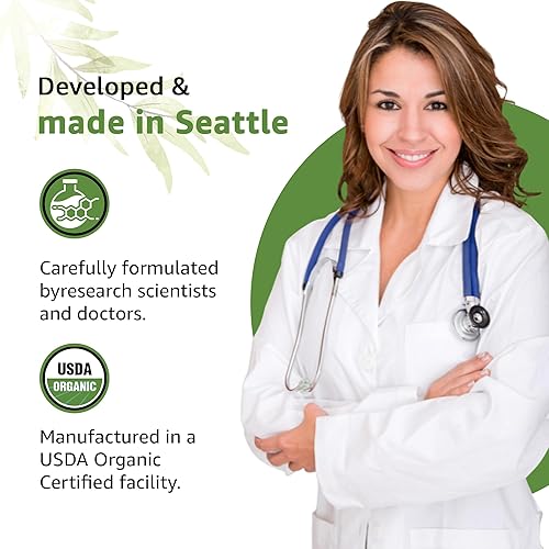 Miniatura 5 de Bodymune CholesterolSupport - Mezcla de salud cardíaca  Suplemento orgánico USDA con extractos de té verde, diente de león, melón amargo, moringa