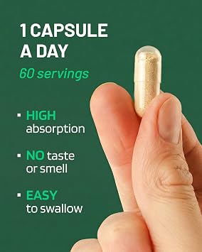 Moringa 2000mg – High Strength – 60 Small Capsules - Easy to Swallow