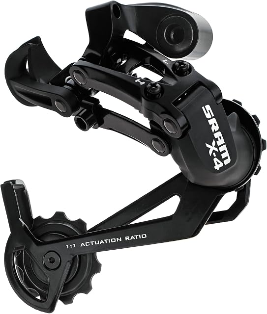 Sram RDPX4L Rear Derailleur, Black