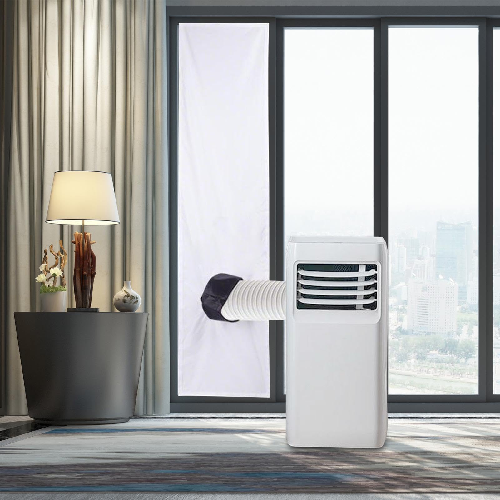 Guarnizione per finestre condizionatore d'aria | Isolamento termico per smorzamento del suono e risparmio energetico | Ideale per casa, ufficio e spazi di lavoro mobili