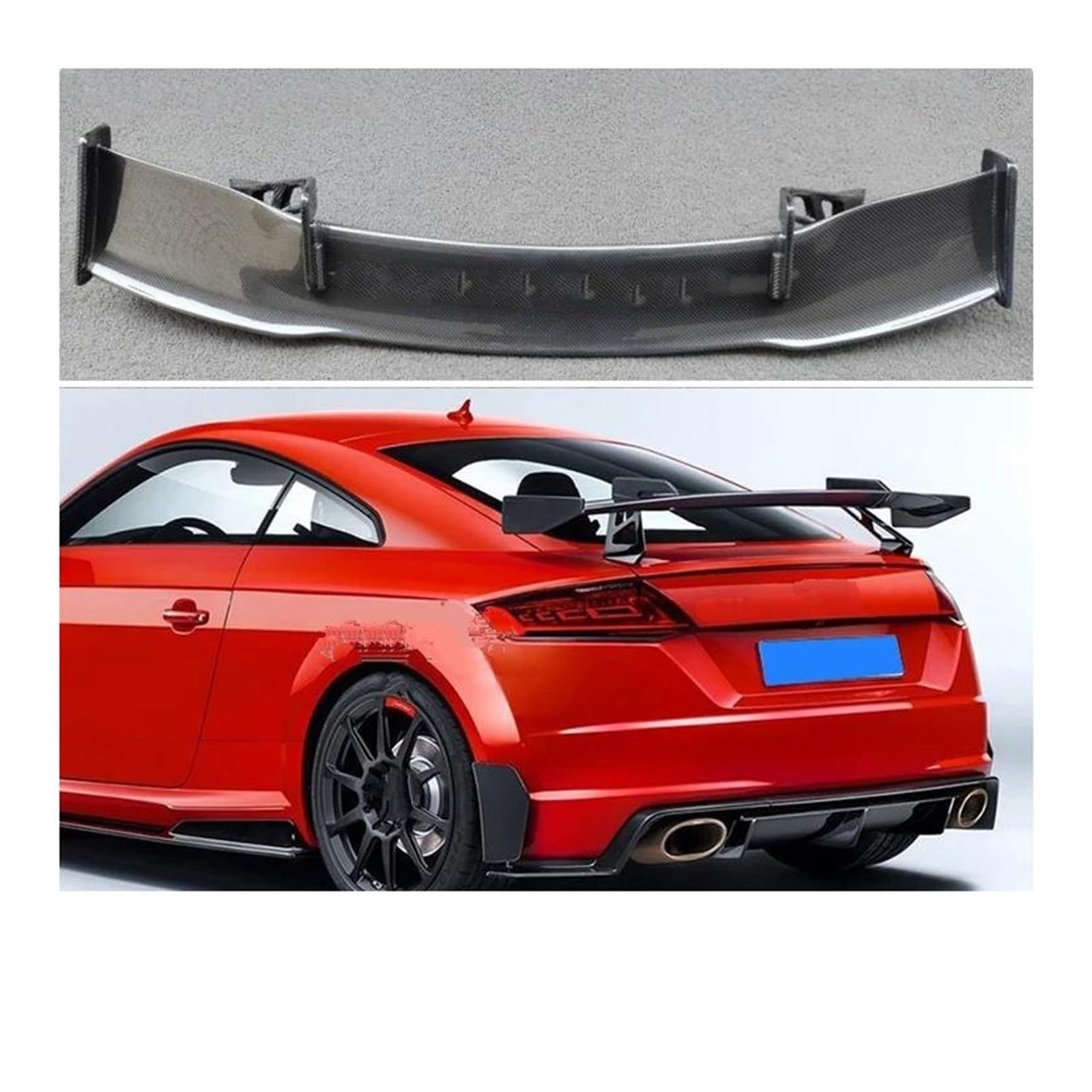 Amazon | リアウィング アウディ新 R8/TT/TTS/TTRS 用/S3/S4/S5/S6/S7 
