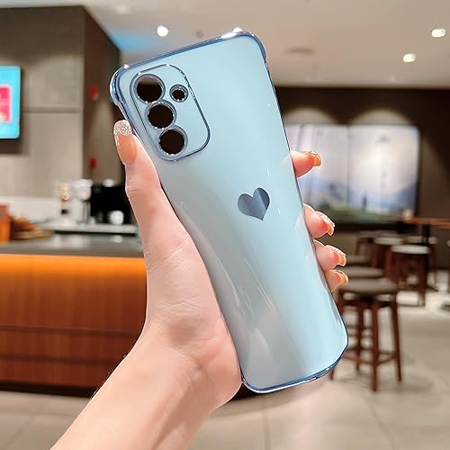 Miniatura 5 de phylla Funda compatible con Samsung Galaxy A24 4G de 6.5 pulgadas, elegante y estética, bonita funda de corazón de amor para mujer, protección de