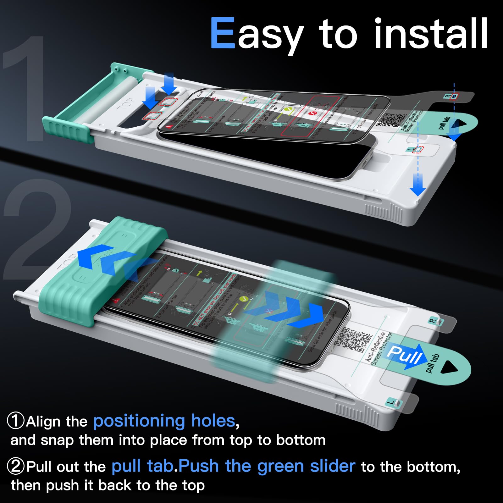 JETech para iPhone 18 Pro 9H+ AR Protector Pantalla con Borde Curvado Suave & Funda Ultra Slim de Fibra de Aramida Magnética Lote