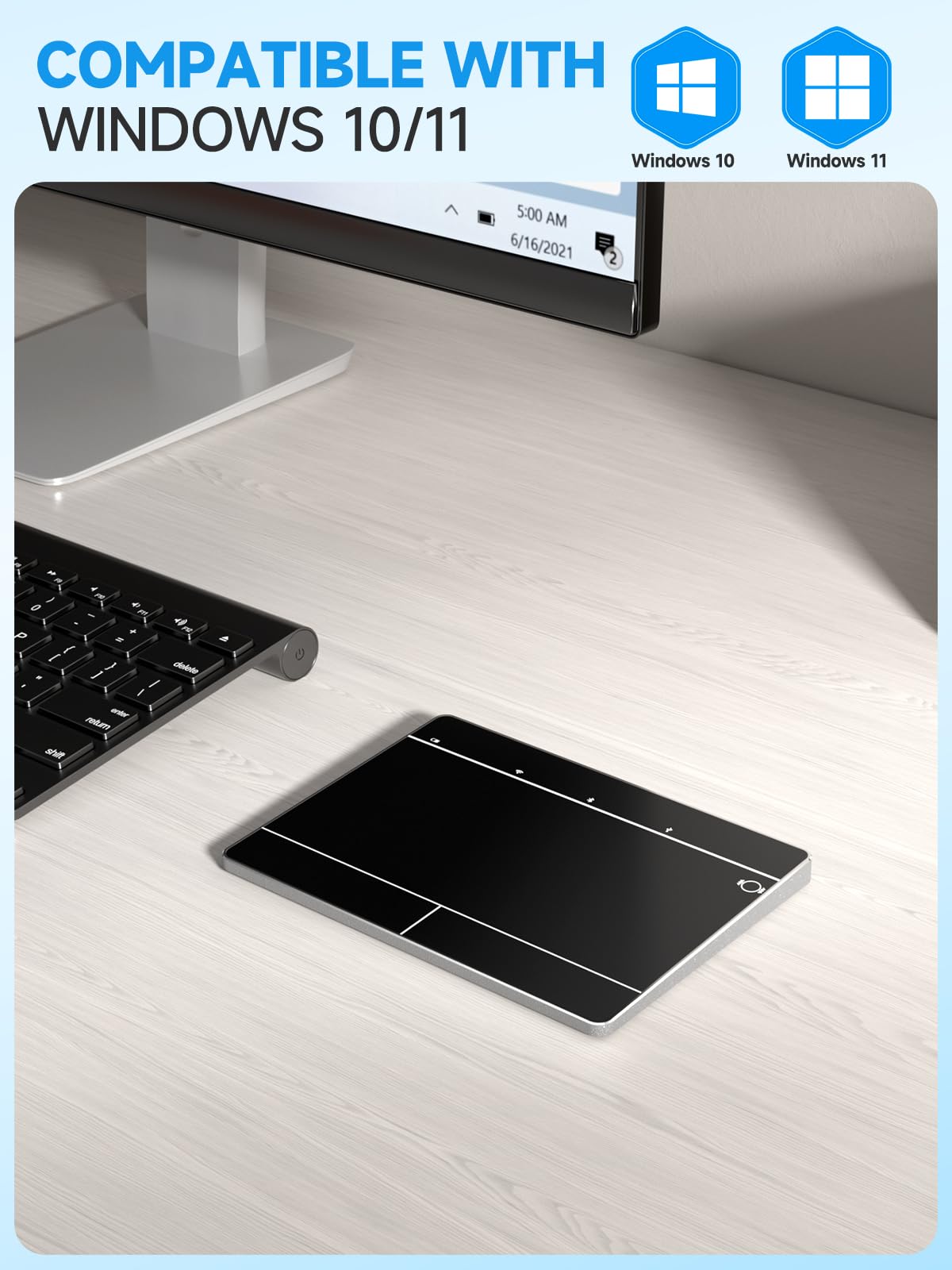 Amazon.com: Homiguar Wireless Bluetooth Trackpad for Windows 10
