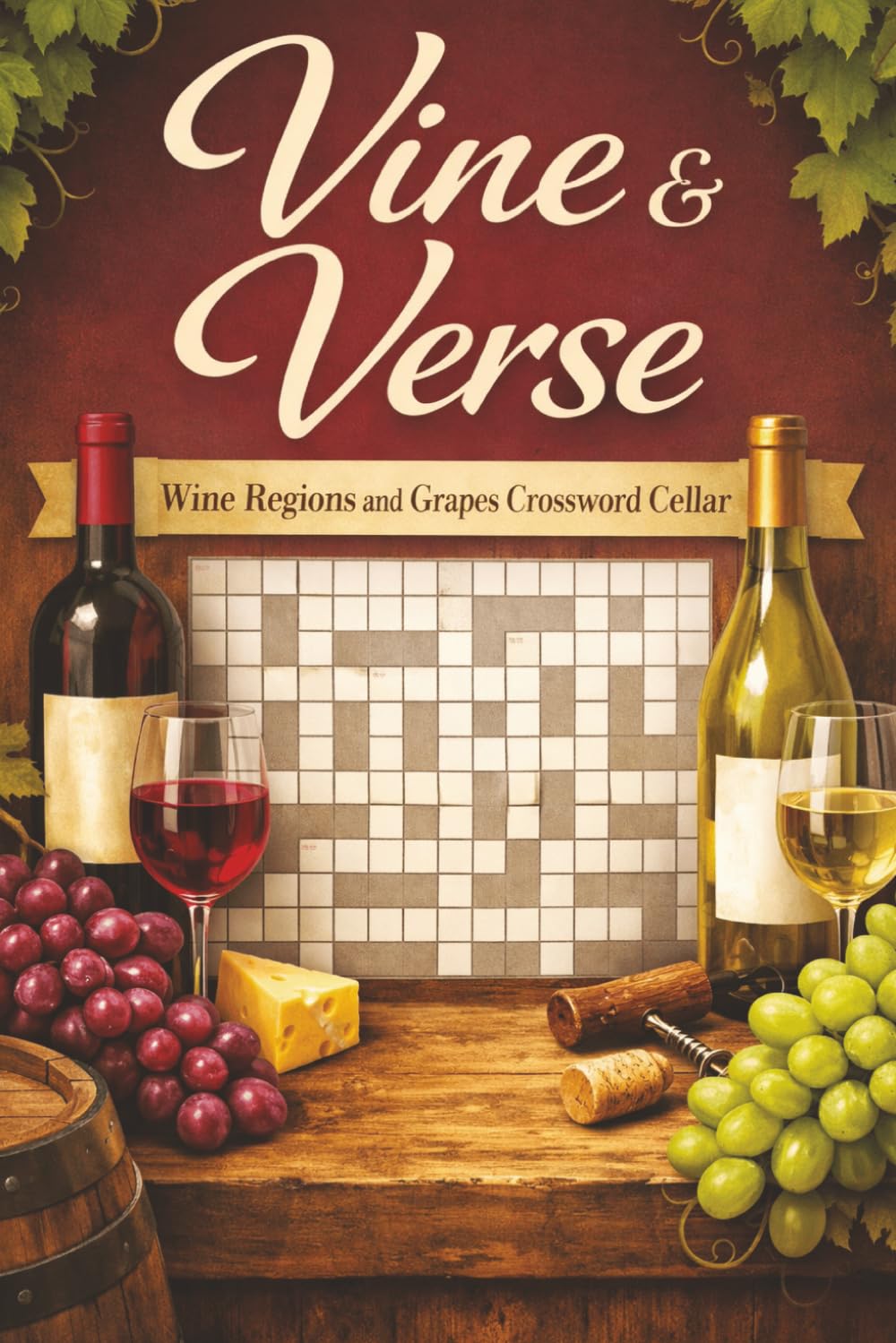 Vine and Verse: Wine Regions and Grapes Crossword Cellar: Wine Regions, Grape Varieties, Tasting Terms and Cellar Skills Crossword Puzzles for Wine Lovers and Aspiring Sommeliers
