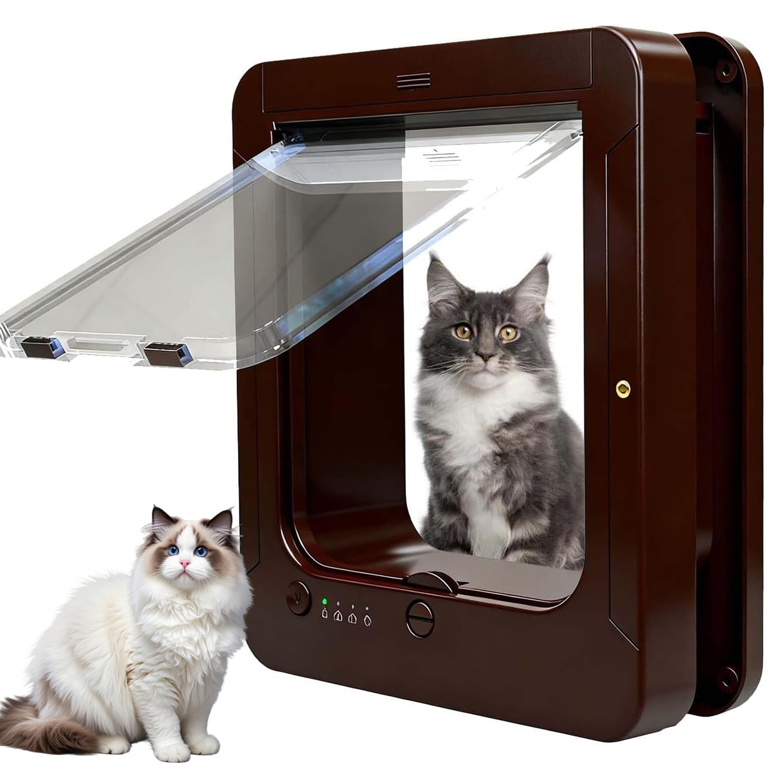 Amazon.co.jp: マイクロチップ猫用フラップ – 自動ペットドア 11.5