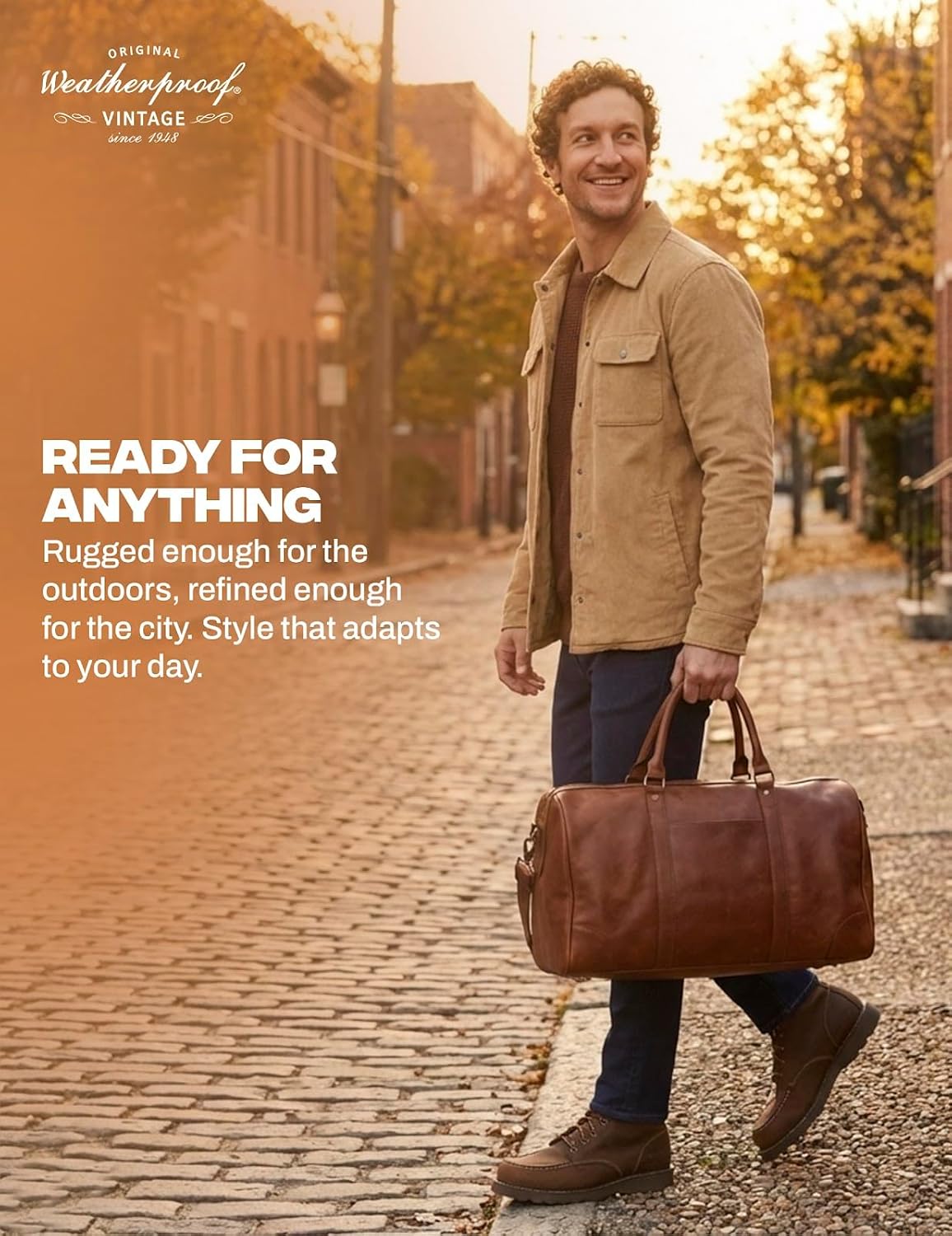 Weatherproof Vintage Mens Jeans Slim Fit - Super-Soft Stretch Denim Pants | Men's Straight Leg Jean with All-Way Stretch - Image 8