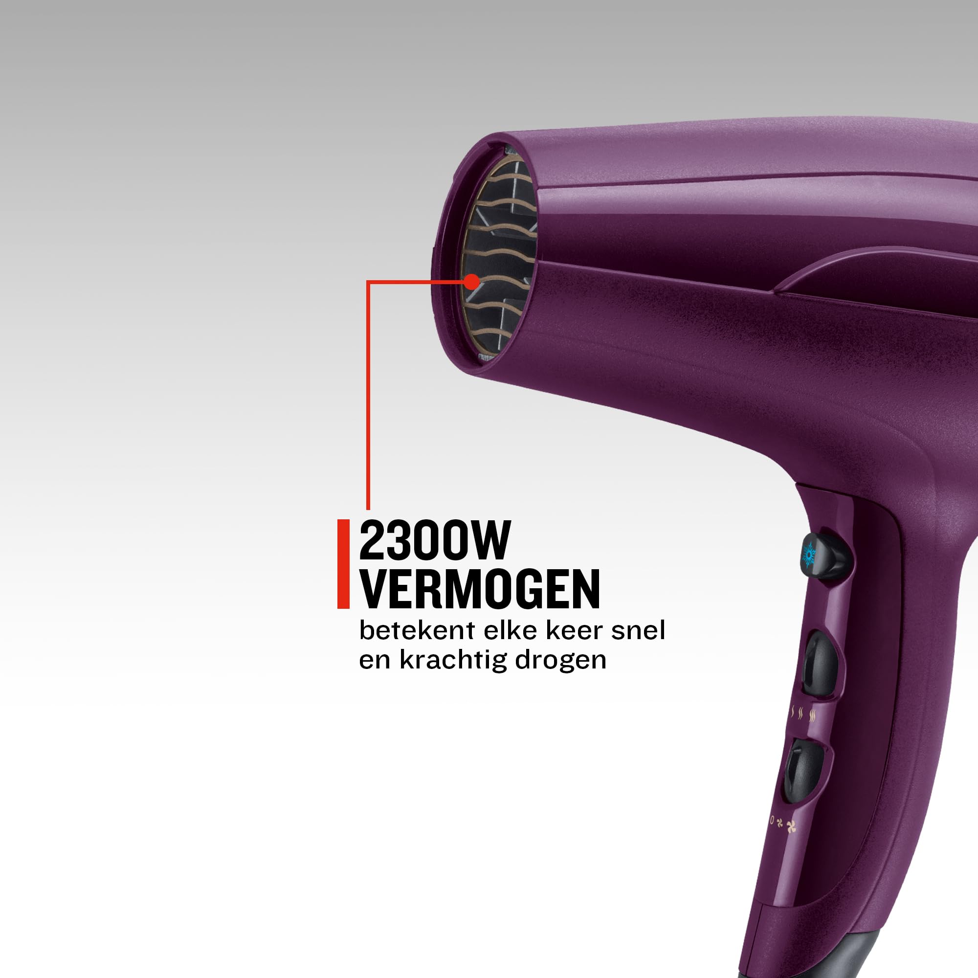 Remington Haartrockner Ionen [leicht & mehr Volumen] Your Style (2300 W, Set inkl. Stylingdüse, Diffusor, Haaransatz-Booster für mehr Volumen, 3 Heiz- & 2 separate Gebläsestufen, Abkühlstufe) D5219