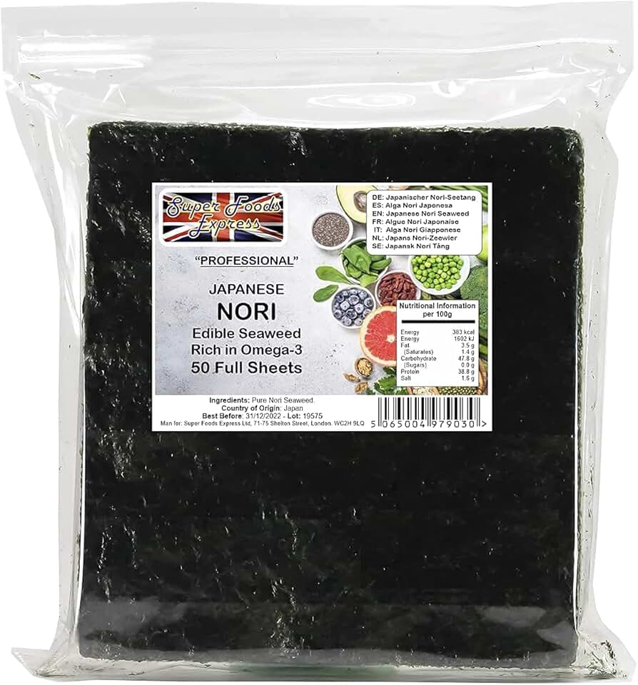 Amazon.co.uk seaweed sheet