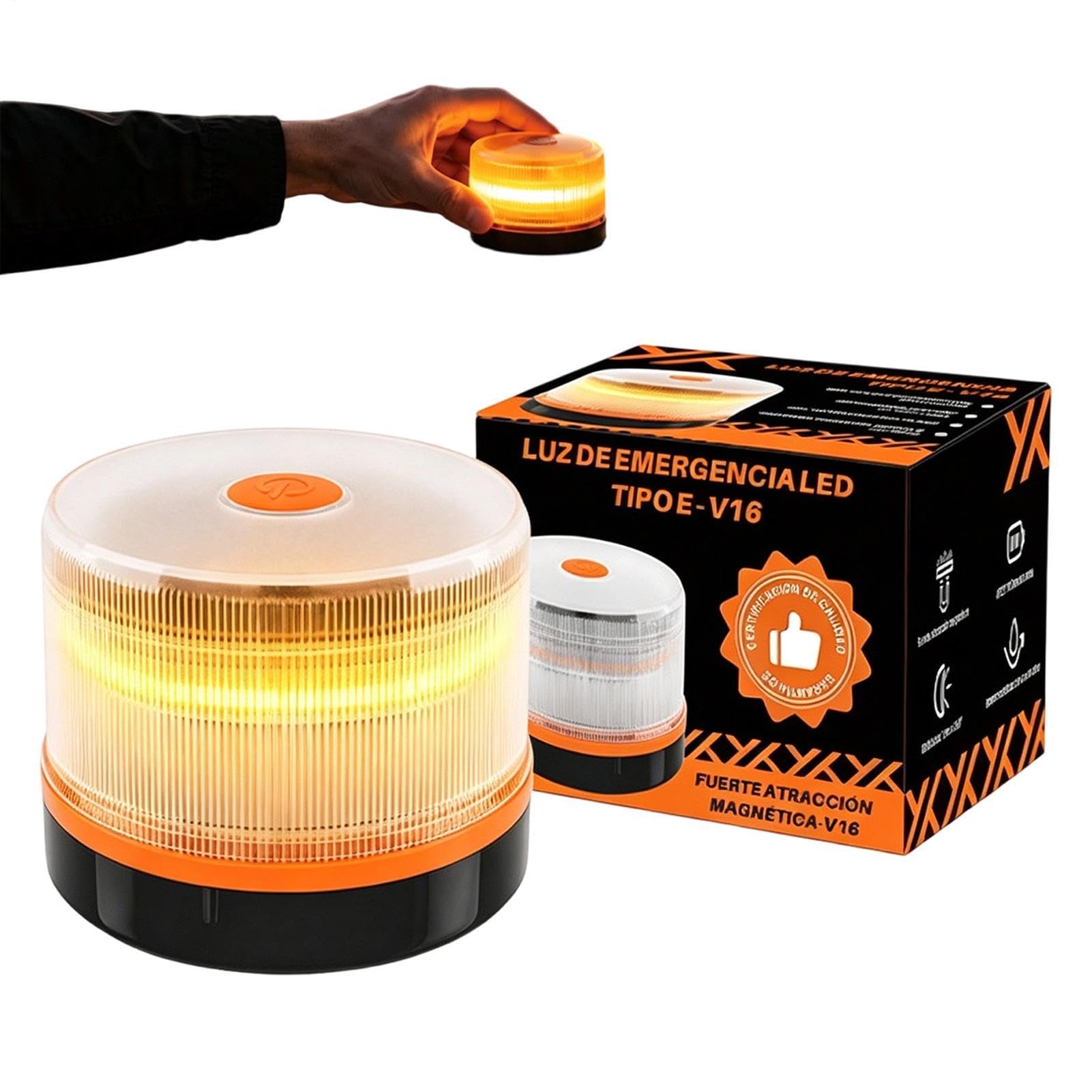 Luz de baliza contra averías nocturnas para remolque y camión 8
