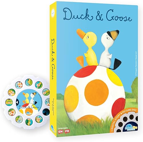 Moonlite Story Reel Goodnight Moon set de exploración de aprendizaje, Multicolor, Moonlite Duck & Goose