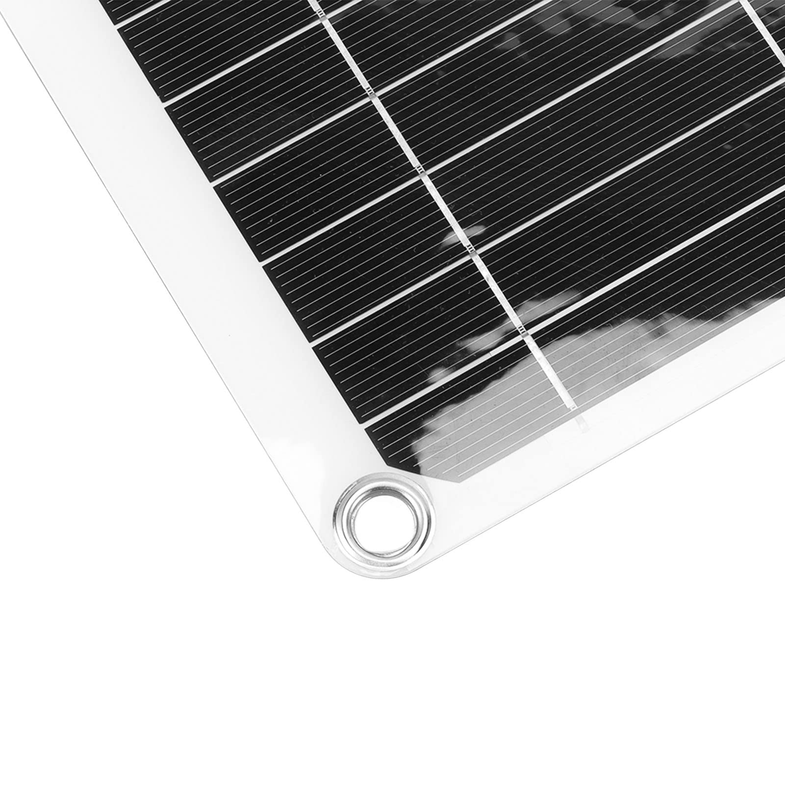 Zestaw paneli słonecznych 12 W, 12 V, półelastyczny, monokrystaliczny, wodoszczelny, IP65, przenośna ładowarka solarna z kontrolerem 100 A, do kampera
