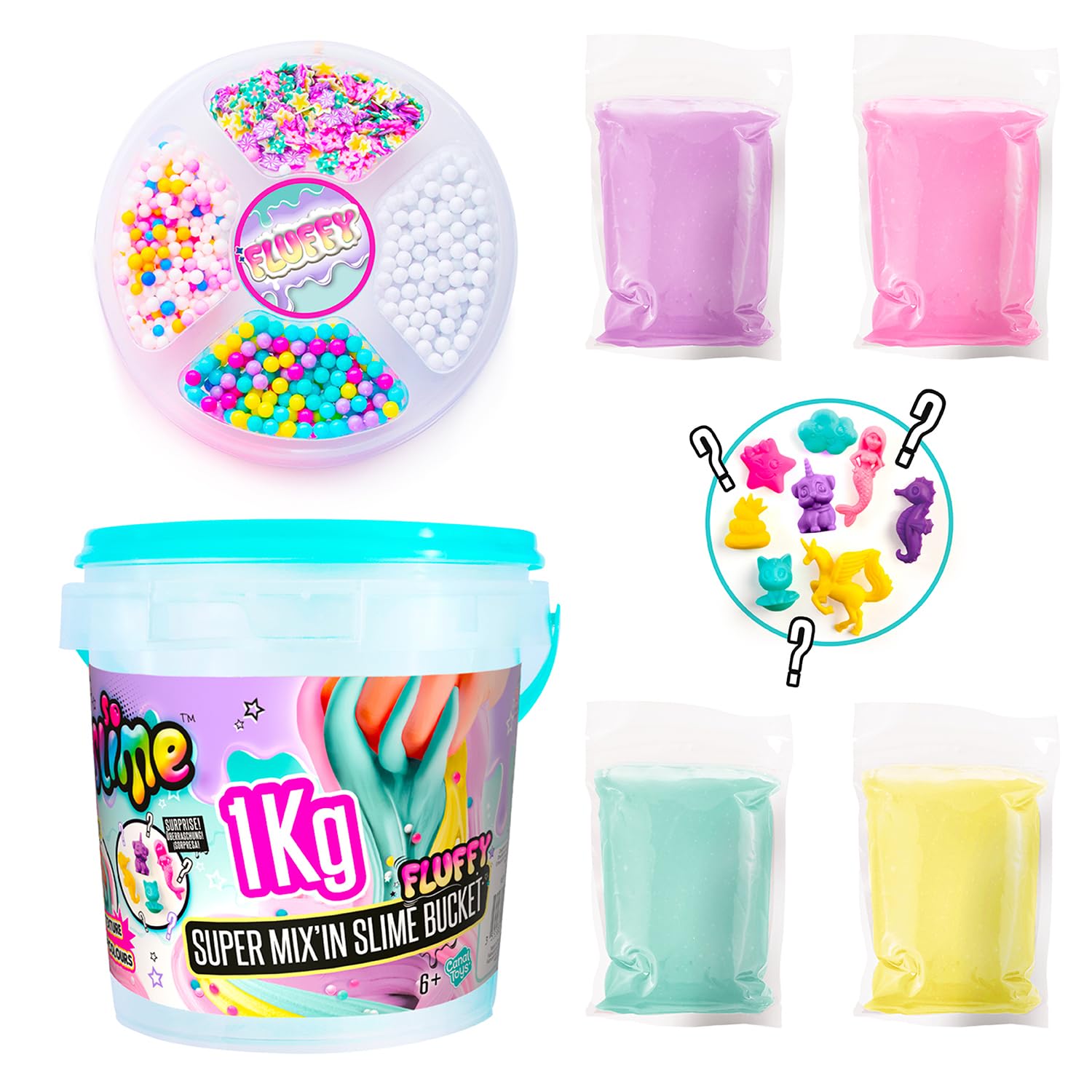Canal Toys So Slime - Super Cube Slime Mix z dekoracjami SDO