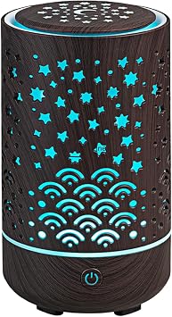 Air Diffuser - Aroma Humidifier Purifier - Automatic 4 in 1 Mist Scent Oil Diffuser for Bedroom, Dorm, Office, Kitchen