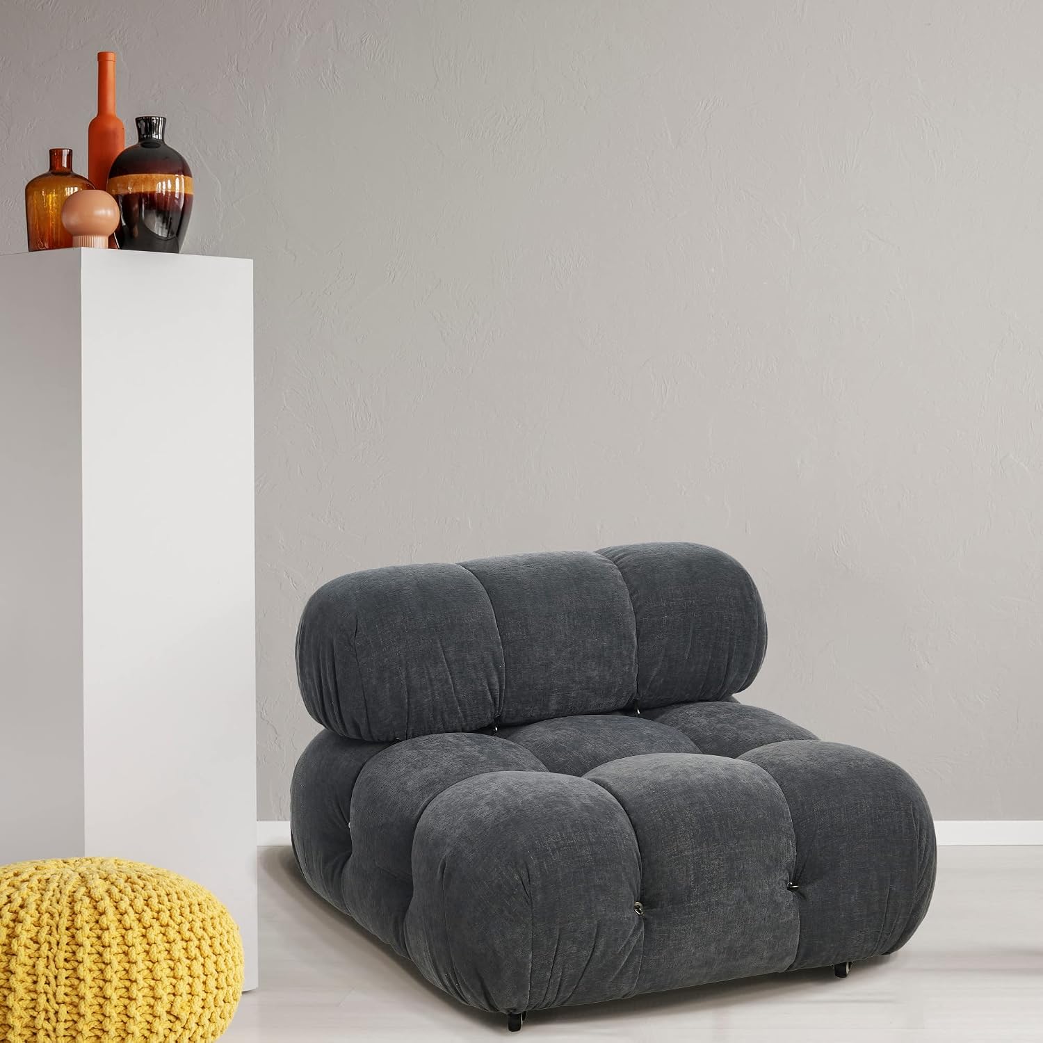Creative Co-Op Mimosa Armless Modular Bread Chair Sofas