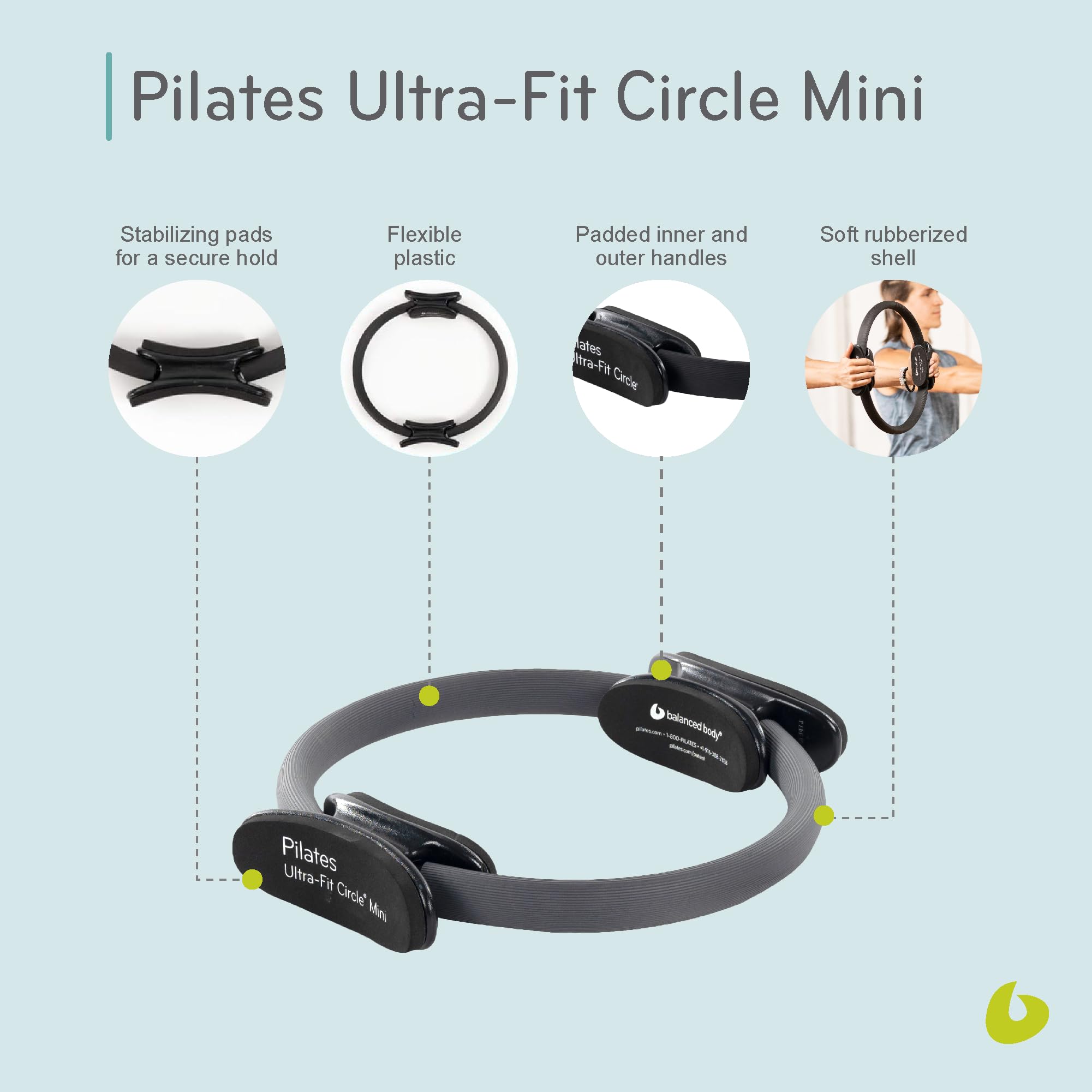 Pilates Ultra-Fit Circle ピラティス リング Amazon.com : Balanced 