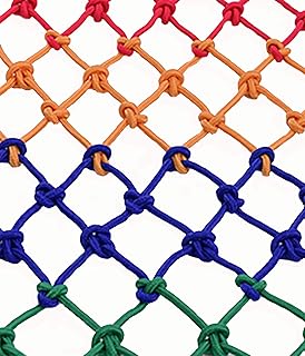 Rope Net Protection Safety Net Building Safety Children's Stair Balcony Protection Net Nylon Net Rope Net Seine Anti-Falling Net Segregation Netting Anti-cat Net Safety Anti-Falling Net(Size:1x3m)