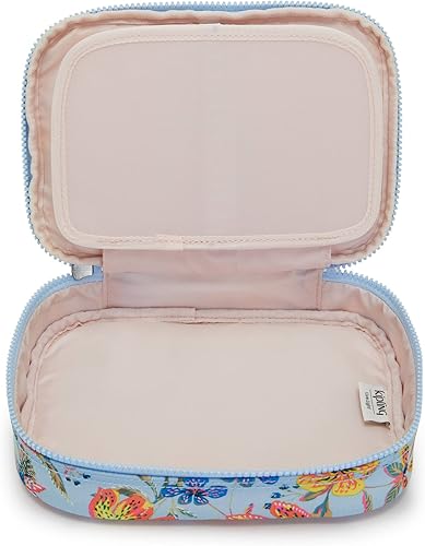Vista 40 de Kipling - Estuche impreso para 100 bolígrafos para mujer, accesorios de organización, suministros de arte, maquillaje, organizador de viaje Aqua