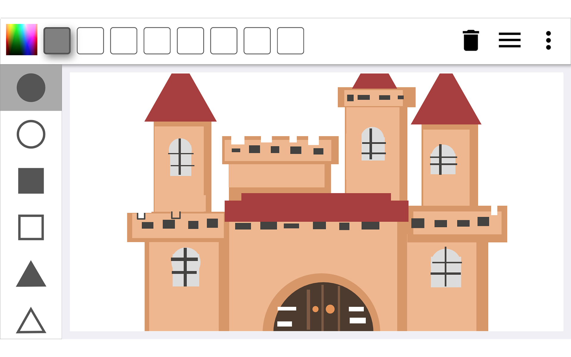 Paint Shapes App on Amazon Appstore