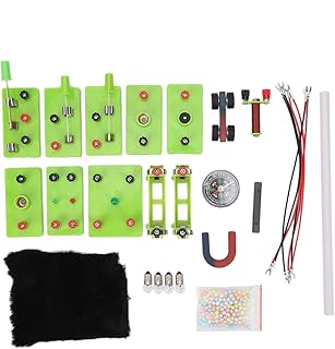 Physics Circuit Kit, Physics Laboratory Equipment, Circuit and Magnetic Kit, Labs Basic Electricity STEM Electric Education for Beginner Junior Senior Students