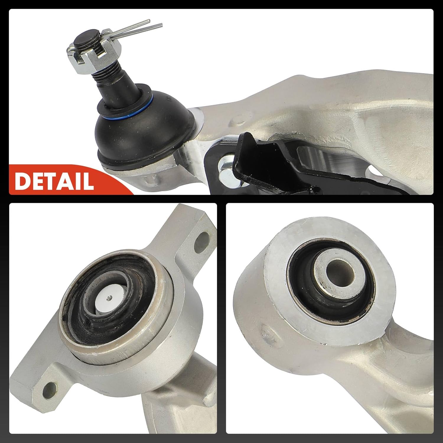 A-Premium Front Right Lower Control Arm, with Ball Joint & Bushing, Compatible with Infiniti M35h 2012-2013, M37 2011-2013, M56 2011-2013, Q70 2014-2019, Q70L 2015-2019, RWD Only