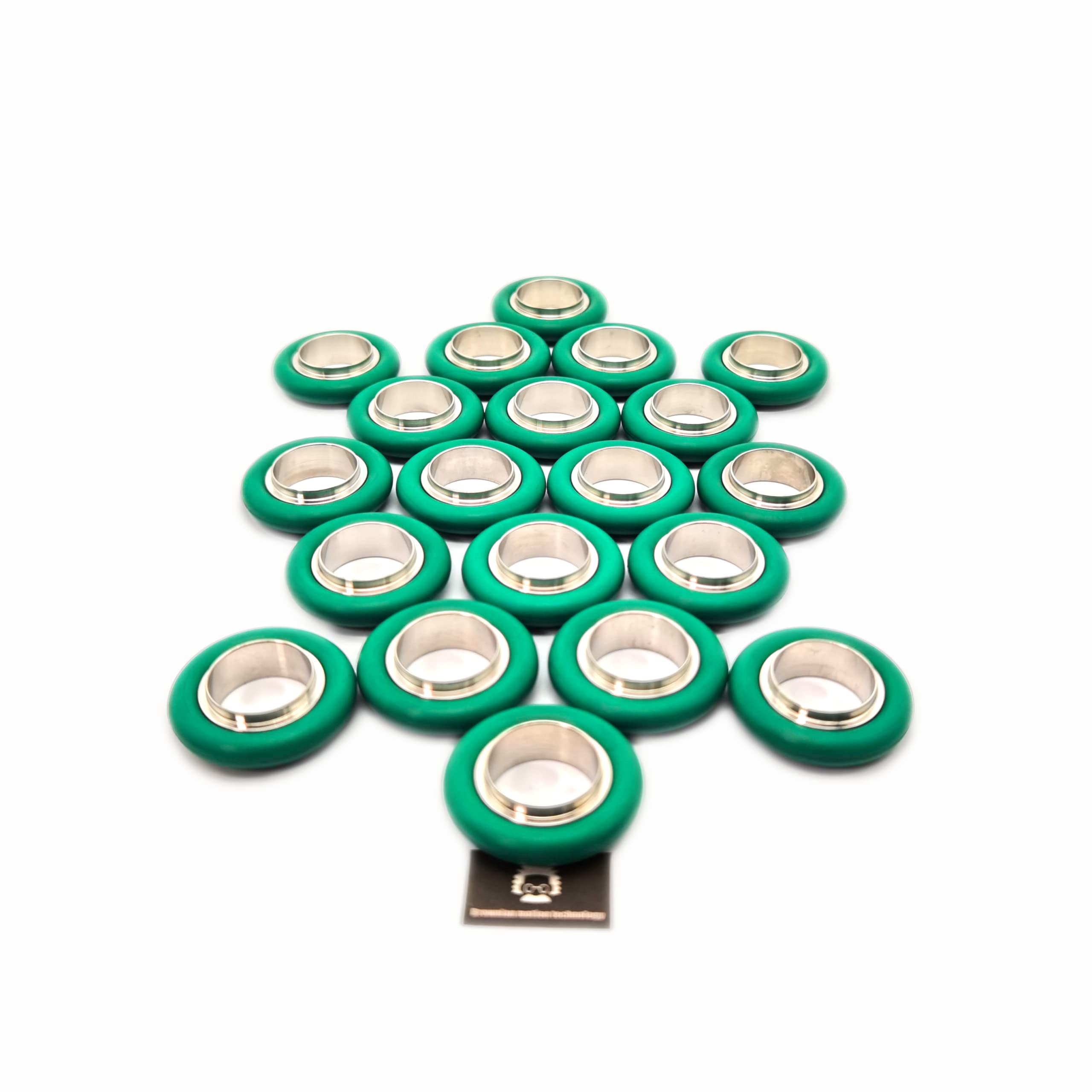 Bagues de centrage KF16 anti-fuite en acier inoxydable et Viton - 20 pcs - 4