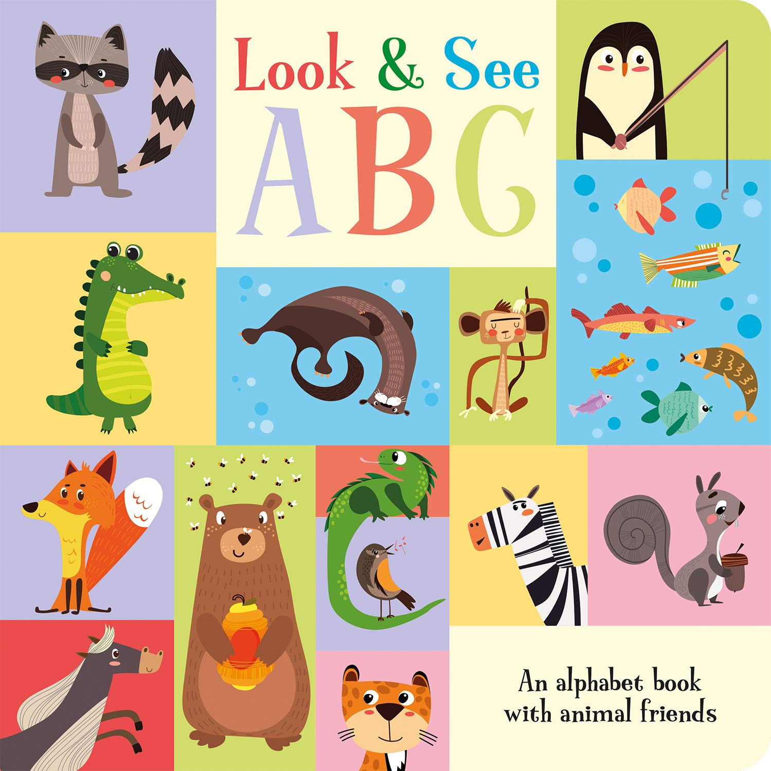 Look & See ABC by Imagine That, Amber Lily (Animal Friends Concept Board Books)